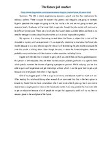 Eseja 'The Future Job Market', 1.