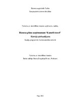 Konspekts 'Biznesa plāns uzņēmumam', 1.