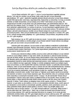 Konspekts 'Latvijas Republikas attīstība pēc neatkarības atjaunošanas', 1.