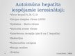 Prezentācija 'Autoimūnais hepatīts', 4.