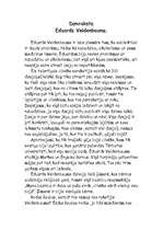 Eseja 'Eduards Veidenbaums', 1.