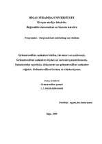 Konspekts 'Grāmatvedība', 1.