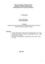 Konspekts 'Ievads ekonomikā', 1.