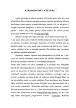 Konspekts 'Astroloģijas vēsture', 1.