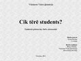 Referāts 'Cik tērē students?', 36.