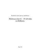 Referāts 'Dzīvokļa novērtējums', 1.