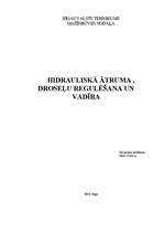 Konspekts 'Droseles', 1.