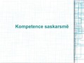 Prezentācija 'Kompetence saskarsmē', 1.