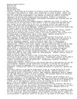 Eseja 'Organizational Conflict', 1.