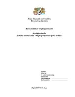 Paraugs 'Statiski nenoteicama rāmja aprēķins ar spēku metodi', 1.