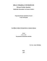 Referāts 'Latvijas ārējās tirdzniecības raksturojums', 1.