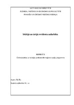 Referāts 'Iekšējo un ārējo revidentu sadarbība', 1.