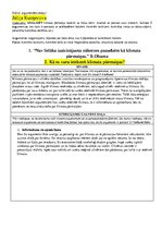 Konspekts 'Cilvēka ietekme uz klimatu', 1.