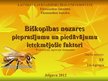 Prezentācija 'Biškopības nozares pieprasījumu un piedāvājumu ietekmējošie faktori', 1.