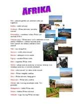 Konspekts 'Āfrika', 1.
