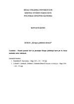 Konspekts 'Pirmais pasaules karš un pārmaiņas Eiropas politiskajā kartē pēc tā. Jaunu nacio', 1.