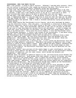 Eseja 'Transformers', 1.