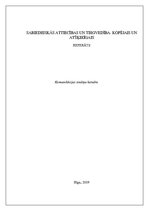 Konspekts 'Sabiedriskās attiecības un tirgvedība - kopējais un atšķirīgais', 1.