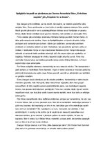 Eseja 'Spilgtākie iespaidi un pārdomas par Darena Aronofska filmu "Rekviēms sapnim"', 1.