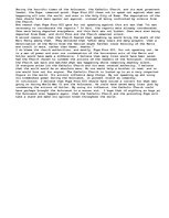 Eseja 'The Role of the Pope and the Vatican in the Holocaust', 1.