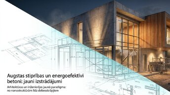 Prezentācija 'Augstas stiprības un energoefektīvi betoni', 1.