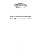 Referāts 'AS "Grindeks" naudas plūsmas analīze un vadīšana', 1.