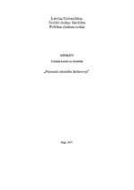 Referāts 'Pilsoniskā sabiedrība Baltkrievijā', 1.