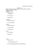 Konspekts 'Muzeja nodarbība dabaszinību stundā 1.klase', 2.