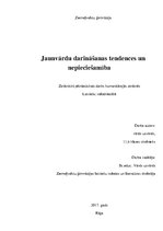 Referāts 'Jaunvārdu darināšanas tendences un nepieciešamība', 1.