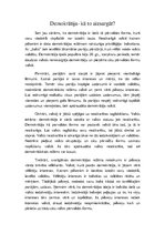 Eseja 'Demokrātija - kā to aizsargāt', 1.