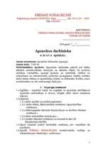 Paraugs 'Amata apraksts apsardzes darbiniekam', 1.