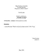 Eseja 'Tiesiski pamatota uzvedība', 1.