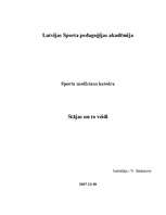 Konspekts 'Stājas un to veidi', 1.