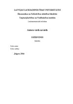 Referāts 'Dzērvenes', 1.