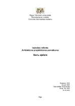 Referāts 'Sienu apdare', 1.