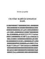 Konspekts 'Cilvēku radītās izmaiņas dabā', 1.