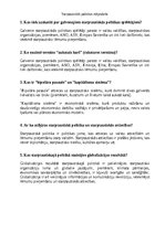 Konspekts 'Starptautiskās politikas mājasdarbs', 1.