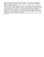 Eseja 'Book You Would Save for Posterity: "The Vampire Chronicles" by Anne Rice.', 1.