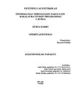 Referāts 'Elektroniskais paraksts', 1.