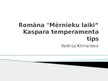 Prezentācija 'Romāna "Mērnieku laiki" Kaspara temperamenta tips', 1.