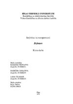 Referāts 'Dzintars', 1.