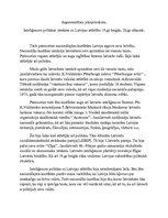 Konspekts 'Inteliģences politikas ietekme uz Latvijas attīstību 19.gadsimta beigās, 20.gads', 1.