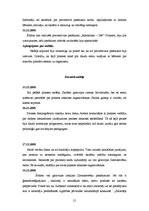 Prakses atskaite 'Pirmsdiploma sociālpedagoģiskās prakses dienasgrāmata', 21.