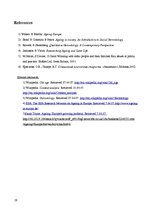 Referāts 'Researching Ageing in Social Gerontology. Theories and Methods', 19.