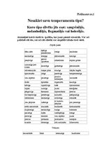 Referāts 'Temperaments', 18.