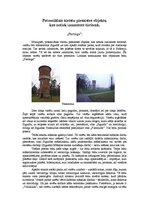 Referāts 'Potenciālais tūristu piesaistes objekts,kas netiek izmantots tūrismā', 1.