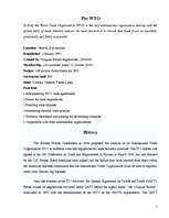 Referāts 'The World Trade Organization', 1.