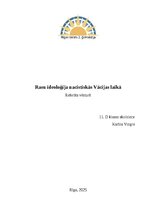 Referāts 'Rasu ideoloģija nacistiskās Vācijas laikā', 1.