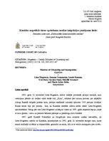 Konspekts 'Kanādas augstākās tiesas spriedumu analīze imigrācijas jautājumu lietās', 1.