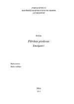 Referāts 'Emulgatori', 1.